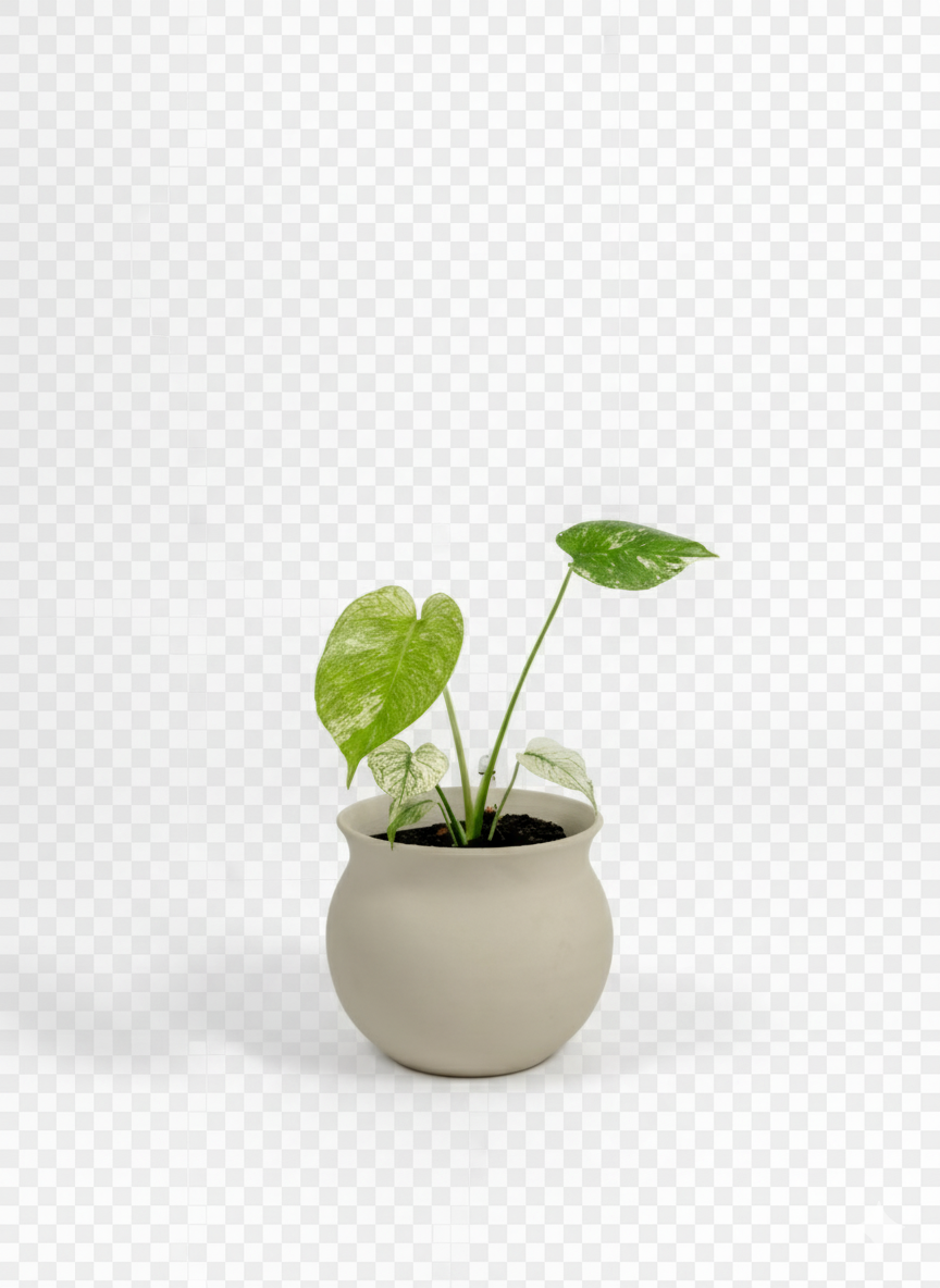Monstera deliciosa 'White Monster' (small)