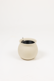Self-watering Planter Leucadia Natural Clay