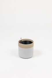 Self-watering Planter Mesa Dipped Natural