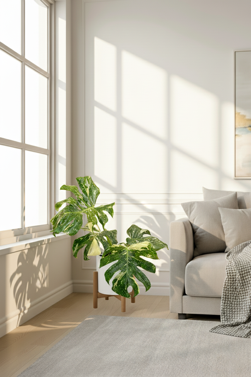 Monstera deliciosa 'Thai Constellation'