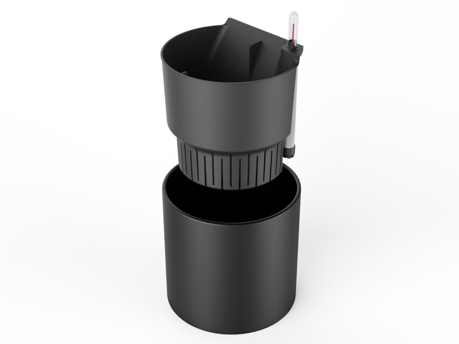 Self-watering Planter Pacific Black