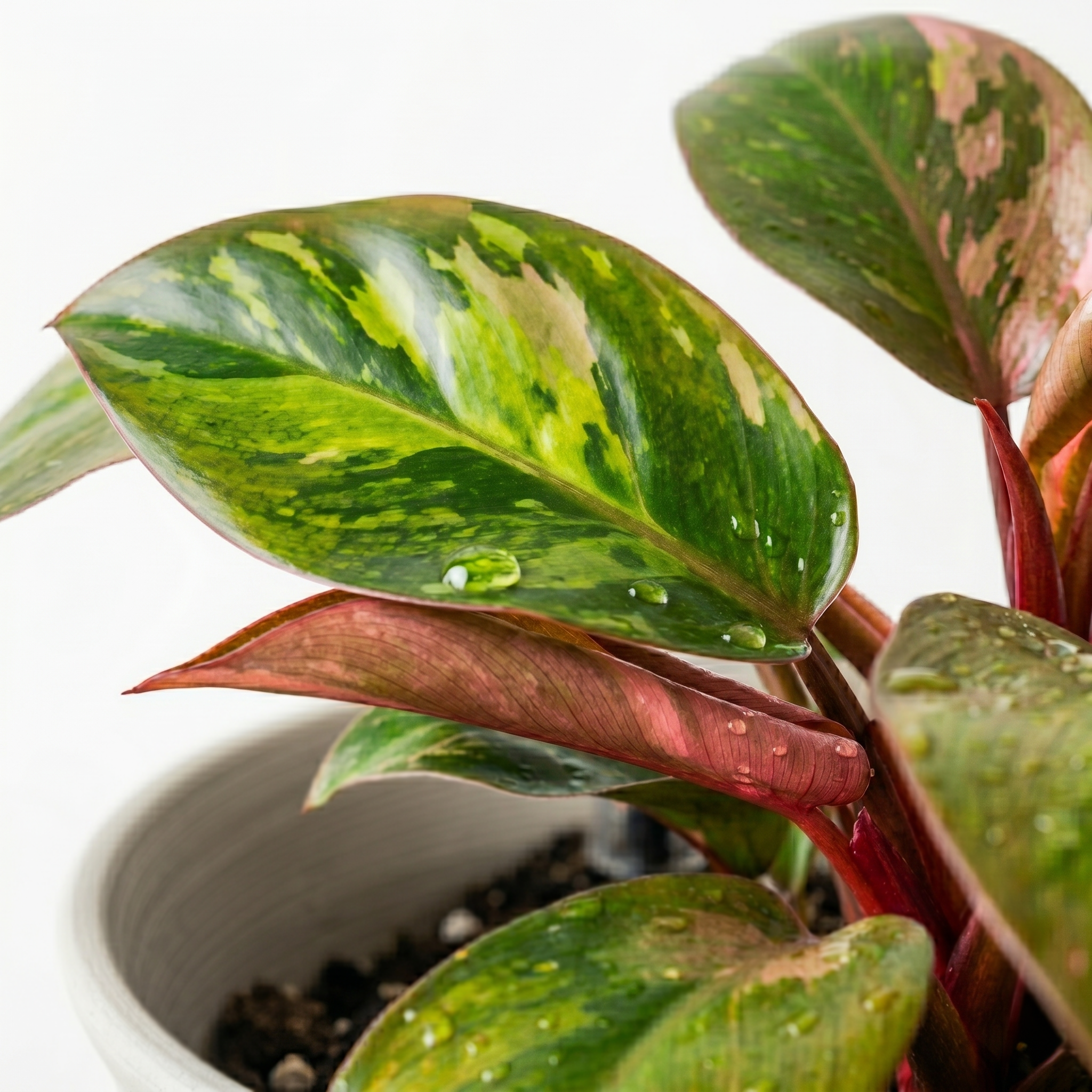 Variegated Dwarf Red Congo