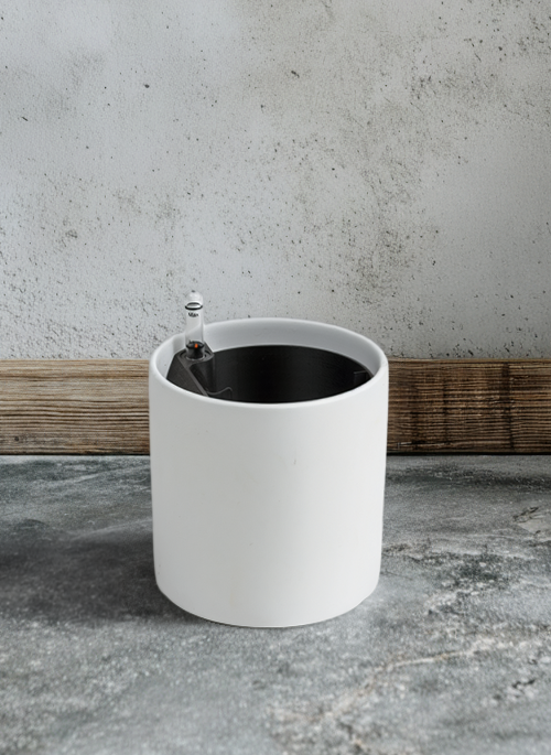 Self-watering Planter Pacific White