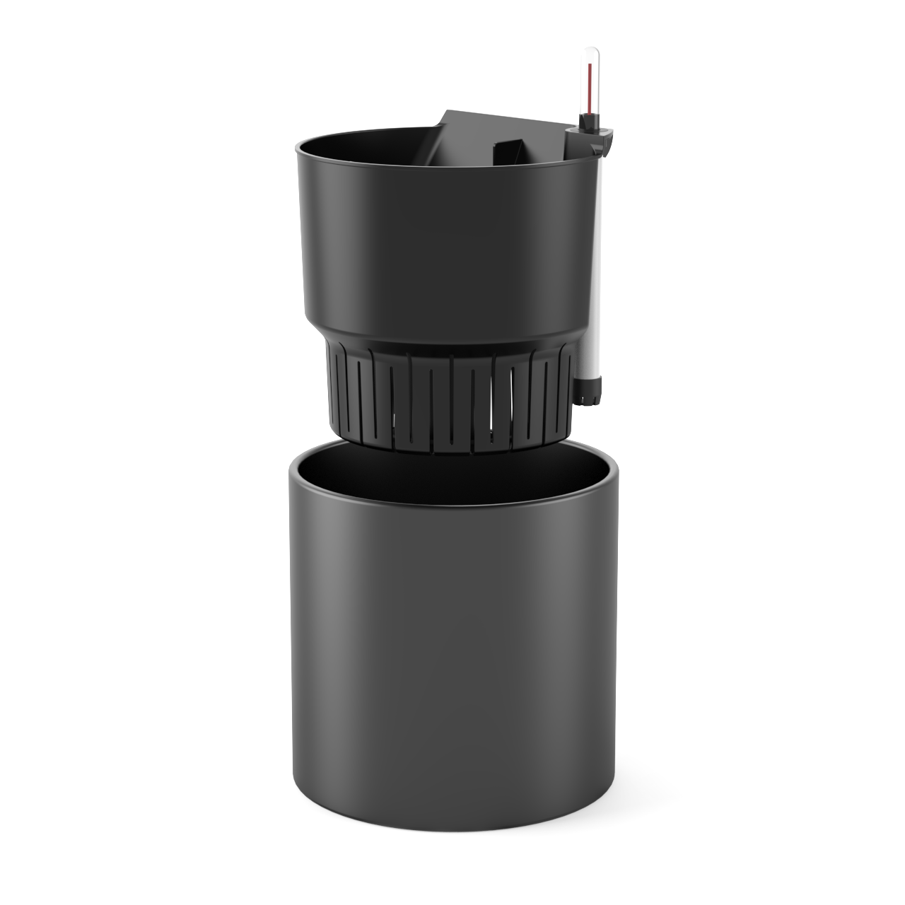 Self-watering Planter Pacific Black