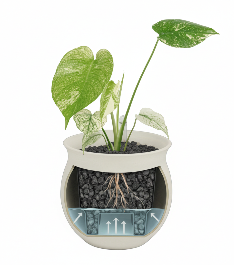 Monstera "White Monster'